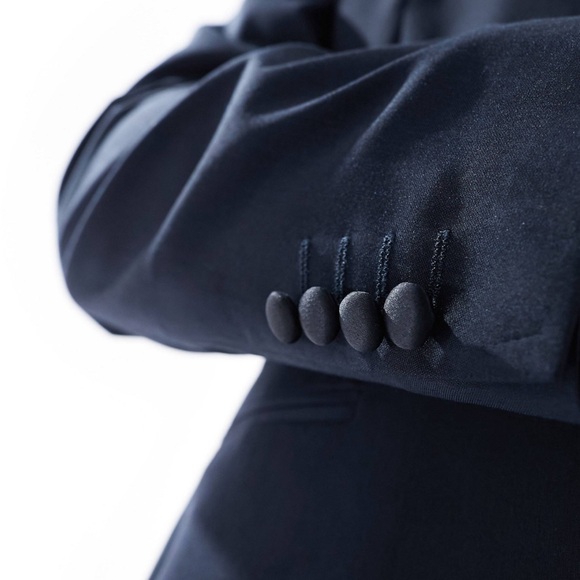 ASOS NAVY TUXEDO 42R - Picture 3 of 6